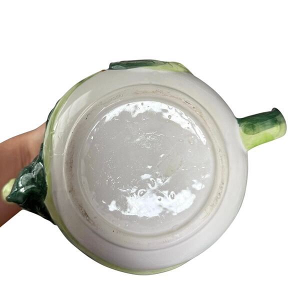 Vintage Sunflower Nature Ceramic Teapot - Picture 6 of 8